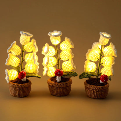 Mini Crochet Flower Light